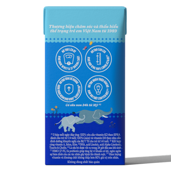 Sữa uống dinh dưỡng Dielac Grow Plus 110ml (Sữa Non) - Lốc 4 hộp (Giao bao bì ngẫu nhiên)