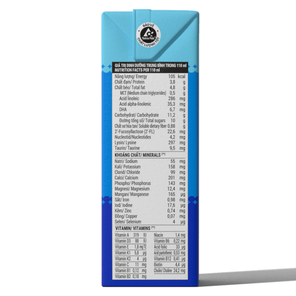 Sữa uống dinh dưỡng Dielac Grow Plus 110ml (Sữa Non) - Lốc 4 hộp (Giao bao bì ngẫu nhiên)