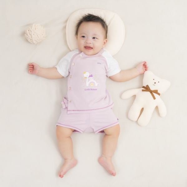 Set 2 Bộ modal kháng khuẩn ngắn Animo VD1024008 (0-24M,Tím)