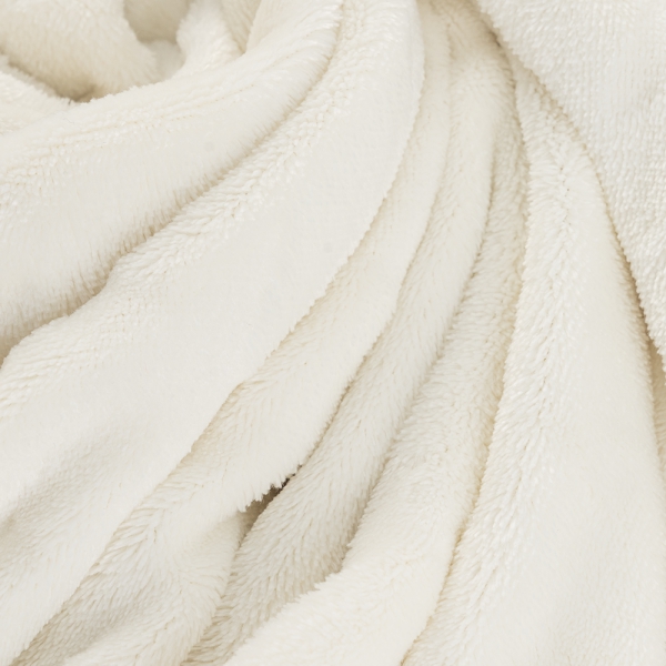 Chăn bông 2 lớp siêu mềm hình ngôi sao Animo B2411_NK001 (75x100cm,Kem)