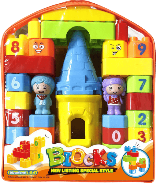 Balo xếp hình lâu đài 50pcs LH16880890 C409