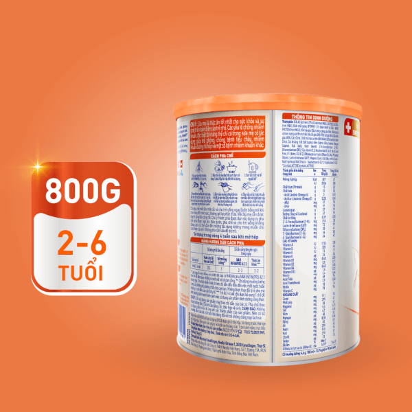 Combo 2 Sữa Nan A2 InfiniPro 800g số 3 (5HMO) (2-6 tuổi)