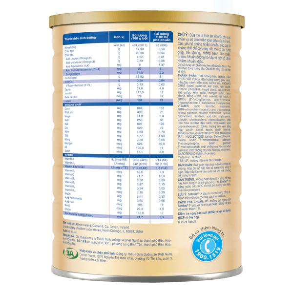 Sữa Similac 1+ 1,6kg (1-2 tuổi) (Giao bao bì ngẫu nhiên)