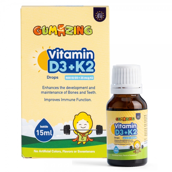 Thực phẩm bảo vệ sức khoẻ Gumazing Vitamin D3K2 Drops