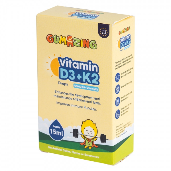 Thực phẩm bảo vệ sức khoẻ Gumazing Vitamin D3K2 Drops