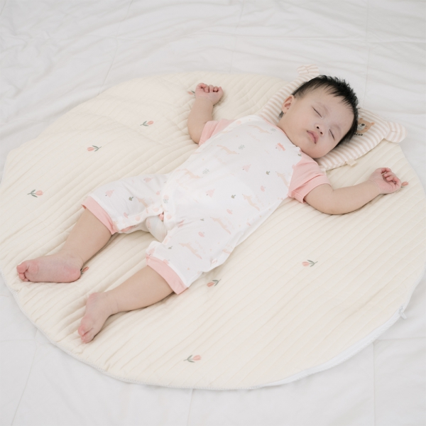 Set 2 Bodysuit kháng khuẩn Modal đùi Animo BMC1024028 (0-12M,Hồng dâu)