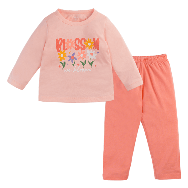 Bộ bé gái dài Animo Easy HN1124095 (1-4Y,Hồng)