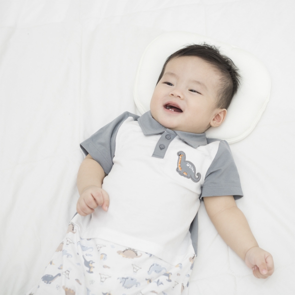 Bodysuit bé trai đùi Animo VD1024060 (0-12M,Xanh)