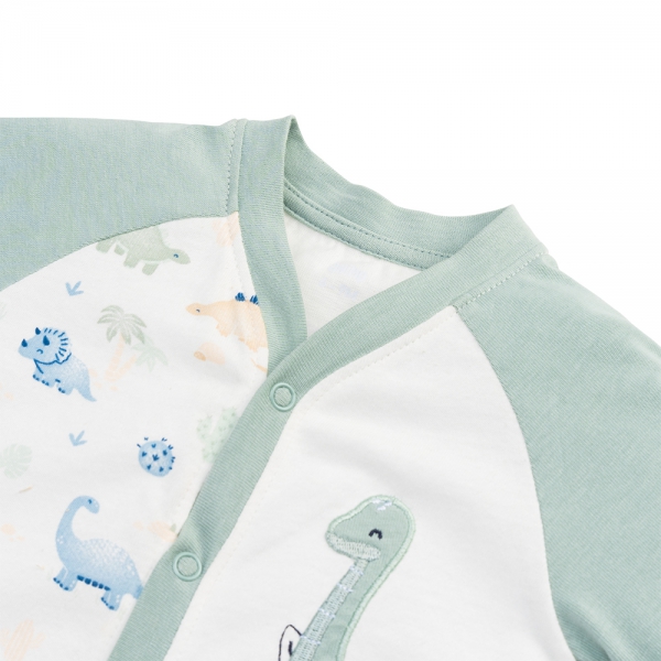 Bodysuit bé trai đùi Animo (18-24M,Hồng)