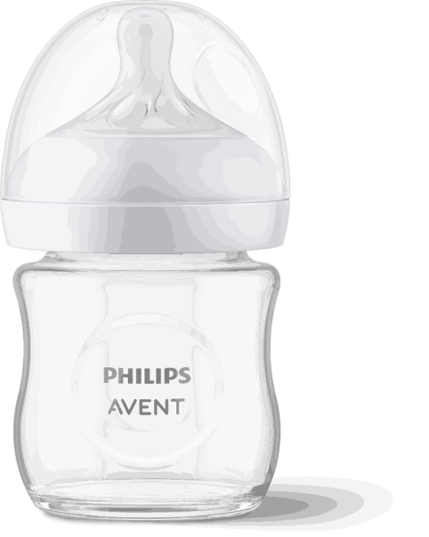 Bình sữa thủy tinh Philips Avent mô phỏng tự nhiên 120ml (SCY930.01)