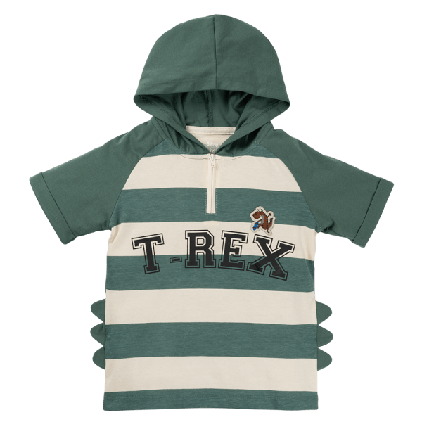 Áo bé trai có nón BST T-Rex Animo HN1224001 (9M-6Y,Xanh)