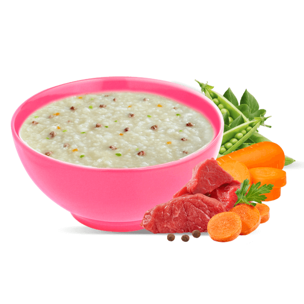 Combo 5 gói Cháo tươi Baby bò đậu hà lan cà rốt, SG Food, 10 tháng, 240g