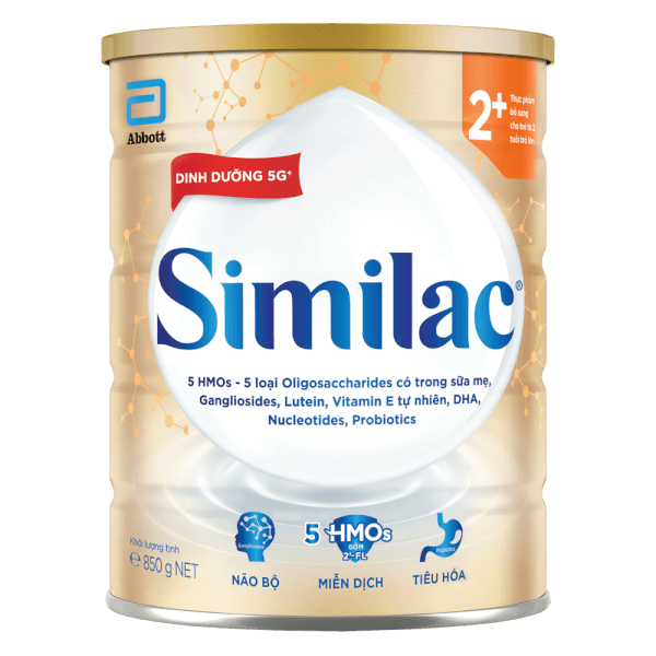 Combo 2 Sữa Similac 5G số 4 900g (2-6 tuổi)