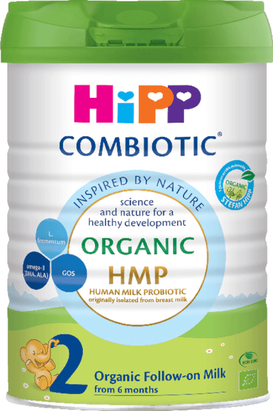 Sữa HiPP Organic Combiotic số 2 800g (6-12 tháng tuổi)