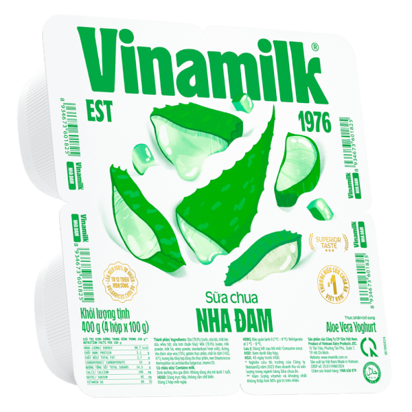 Sữa chua Vinamilk Nha đam 100g