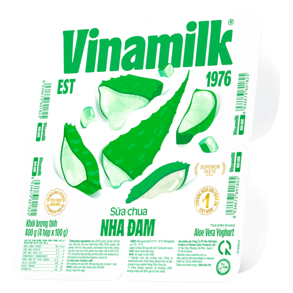 Sữa chua Vinamilk Nha đam 100g