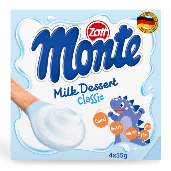 Váng sữa Zott Monte vị Classic (4x55g)