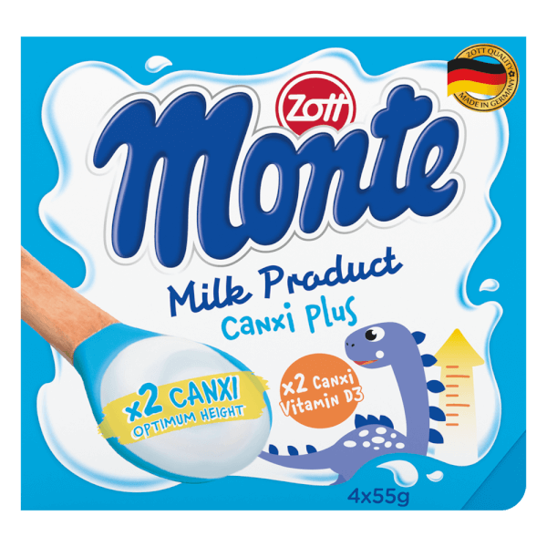 Váng sữa Zott Monte Canxi Plus