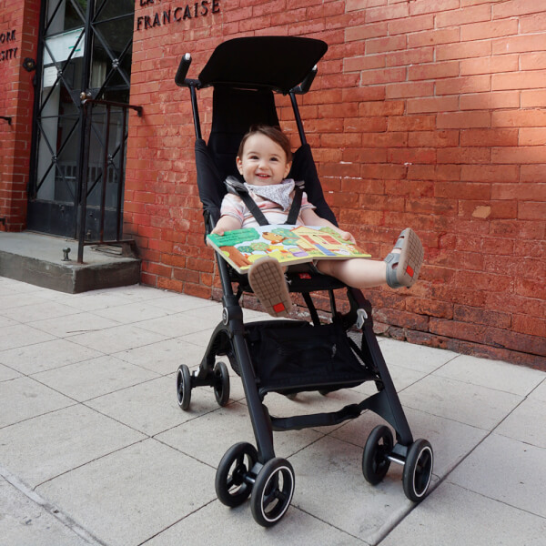 Xe đẩy gấp gọn GB Pockit Air All-Terrain, Velvet Black