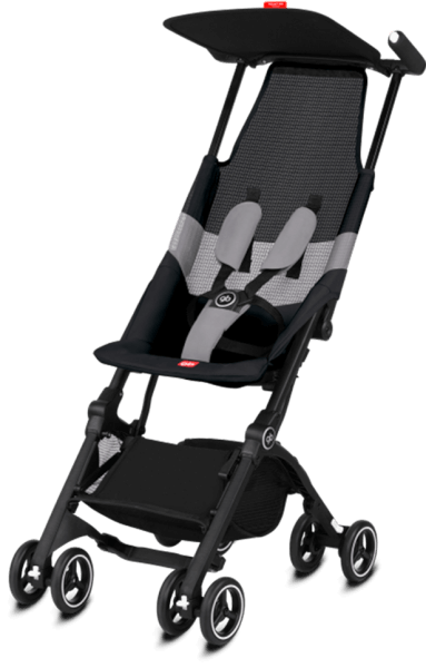 Xe đẩy gấp gọn GB Pockit Air All-Terrain, Velvet Black