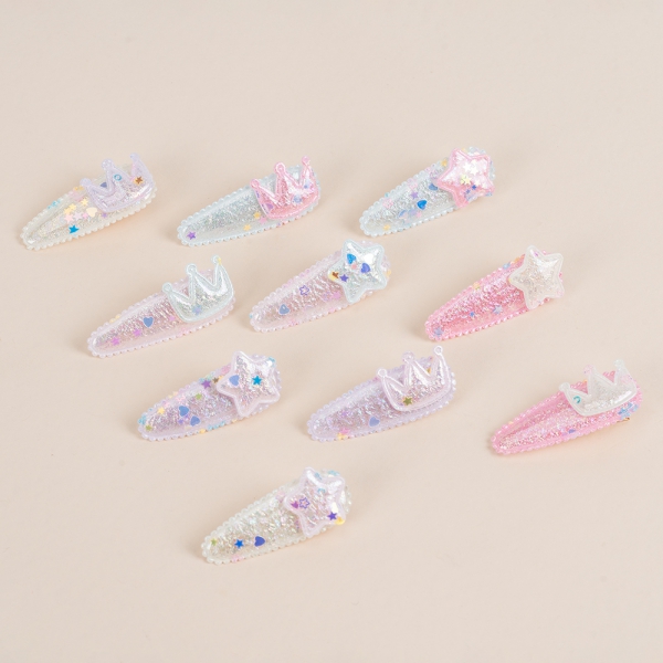 Set kẹp tóc 10 món Animo A2410_MN047 (Nhiều màu)