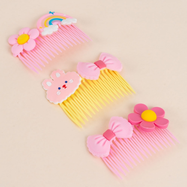 Combo 3 cài tóc nhỏ cho bé Animo A2410_MN051 (Nhiều màu)