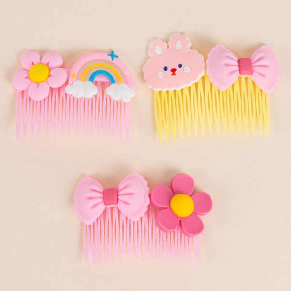 Combo 3 cài tóc nhỏ cho bé Animo A2410_MN051 (Nhiều màu)