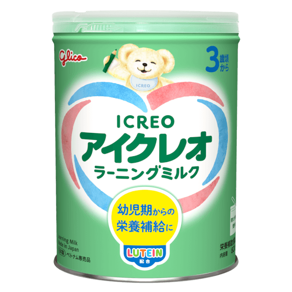 Combo 2 Thực phẩm bổ sung Icreo Learning Milk số 3 820g
