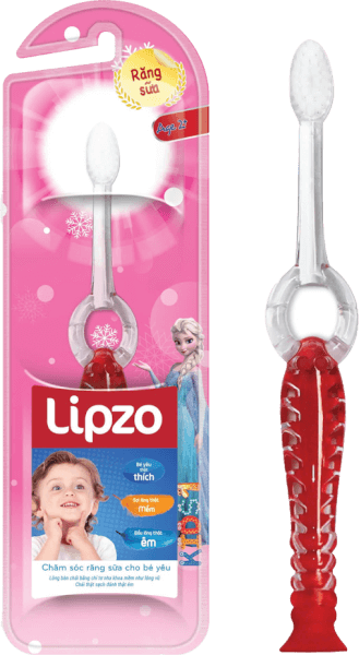 Bàn chải Lipzo Kid S1 (màu đỏ)