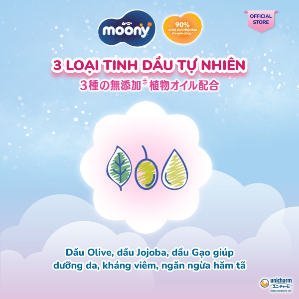 Bỉm tã quần Moony bé gái size XL 38 miếng (12-22kg) (giao bao bì ngẫu nhiên)