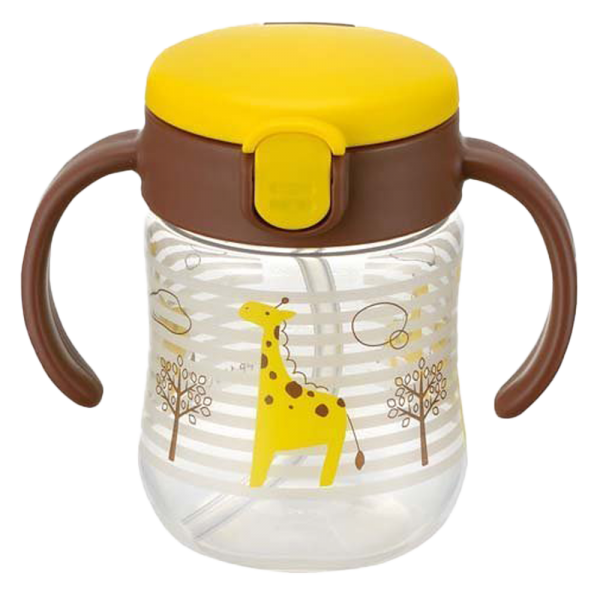 Bình ống hút TLI Richell 200ml (Vàng, RC20356)