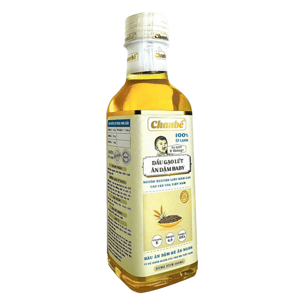 Dầu gạo lức ăn dặm cho bé Chan Bé (Giao mẫu ngẫu nhiên)