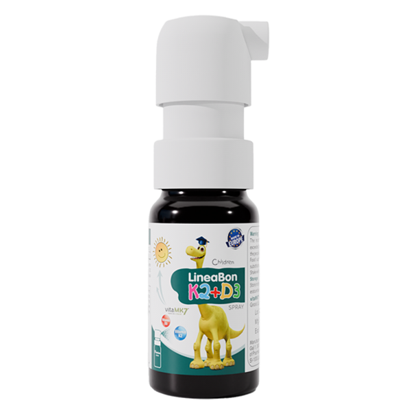 Combo 2 Thực phẩm bảo vệ sức khỏe LineaBon K2+D3 Spray dạng xịt