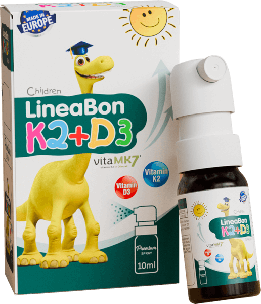 Thực phẩm bảo vệ sức khỏe LineaBon K2+D3 Spray dạng xịt