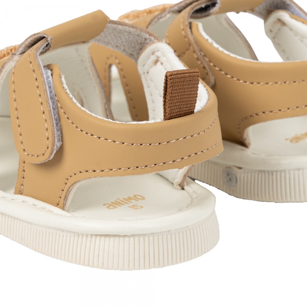 Giày tập đi chút chít Animo BT A2501_MN008 (15-17,Nâu)