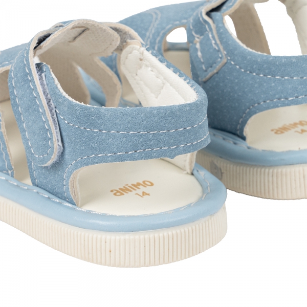 Giày tập đi chút chít Animo BT A2501_MN005 (14-16,Xanh)