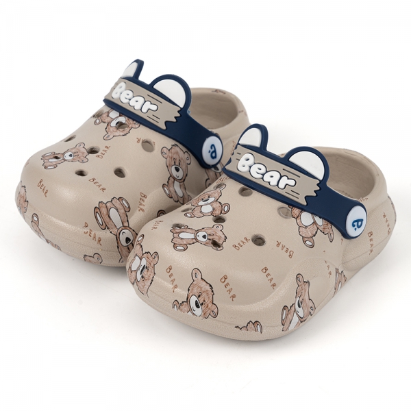 Dép sục bé trai Animo A2501_JK007 (17-21,Xám-Be)