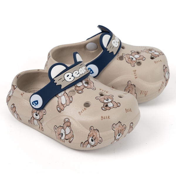 Dép sục bé trai Animo A2501_JK007 (17-21,Xám-Be)