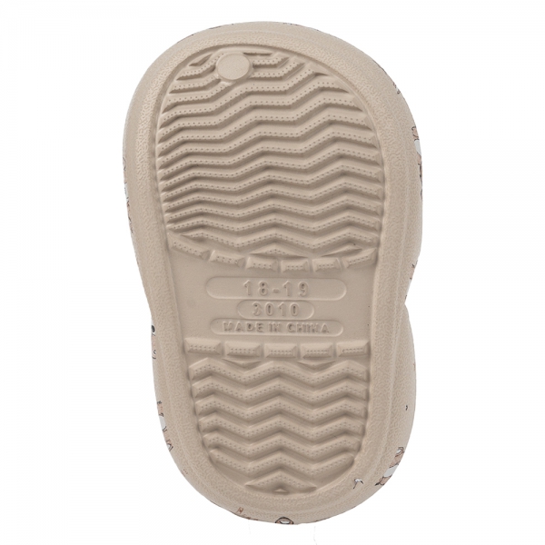 Dép sục bé trai Animo A2501_JK007 (17-21,Xám-Be)