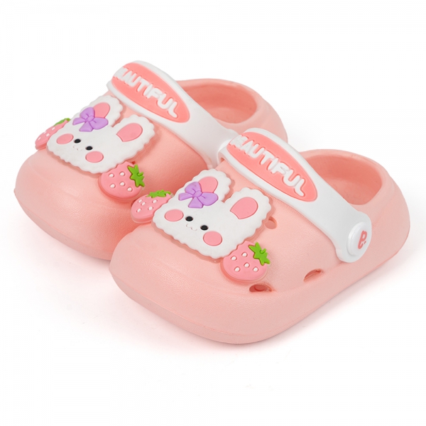 Dép sục bé gái Animo A2501_JK005 (17-21,Hồng)