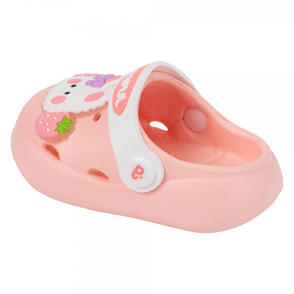 Dép sục bé gái Animo A2501_JK005 (17-21,Hồng)