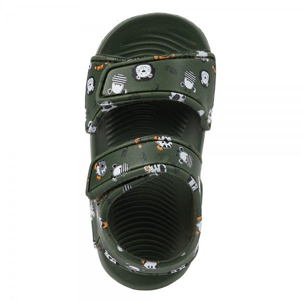 Sandal bé trai Animo A2501_JK003 (17-23,Xanh-Đen)