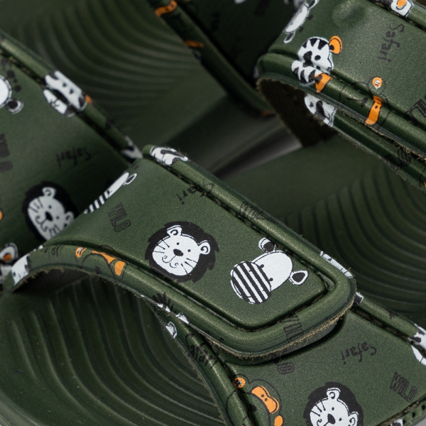 Sandal bé trai Animo A2501_JK003 (17-23,Xanh-Đen)