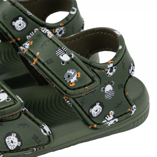 Sandal bé trai Animo A2501_JK003 (17-23,Xanh-Đen)