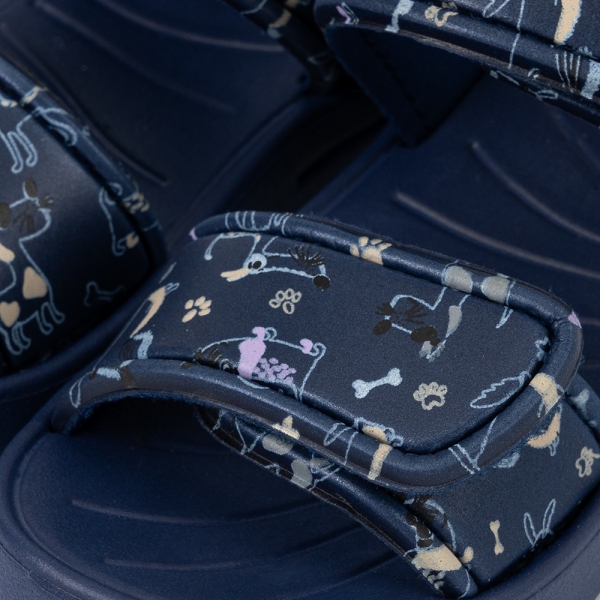 Sandal bé trai Animo A2501_JK001 (17-23,Xanh)