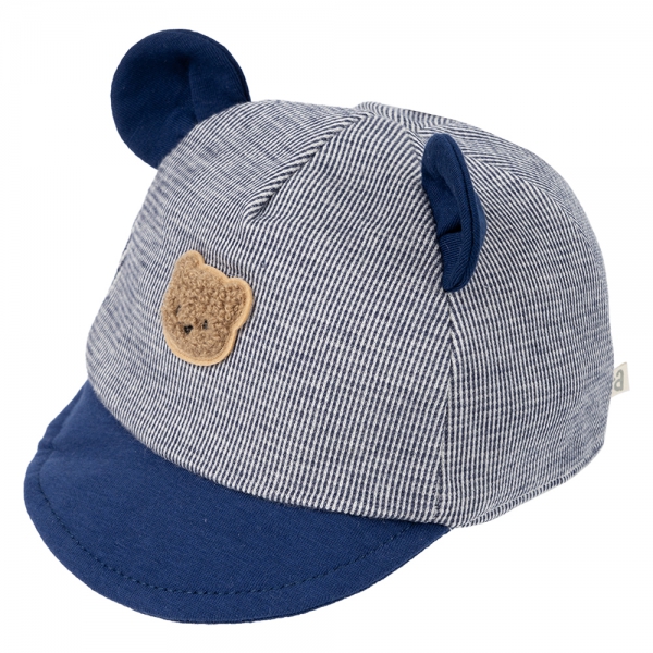 Nón em bé trai lưỡi trai Animo A2501_JK023 (44cm,Xanh)