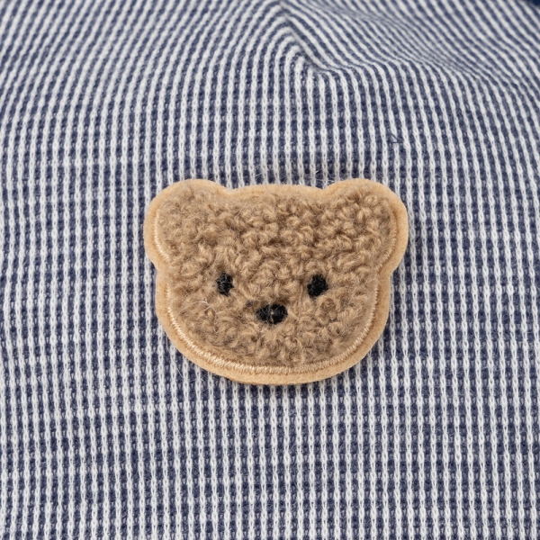 Nón em bé trai lưỡi trai Animo A2501_JK023 (44cm,Xanh)