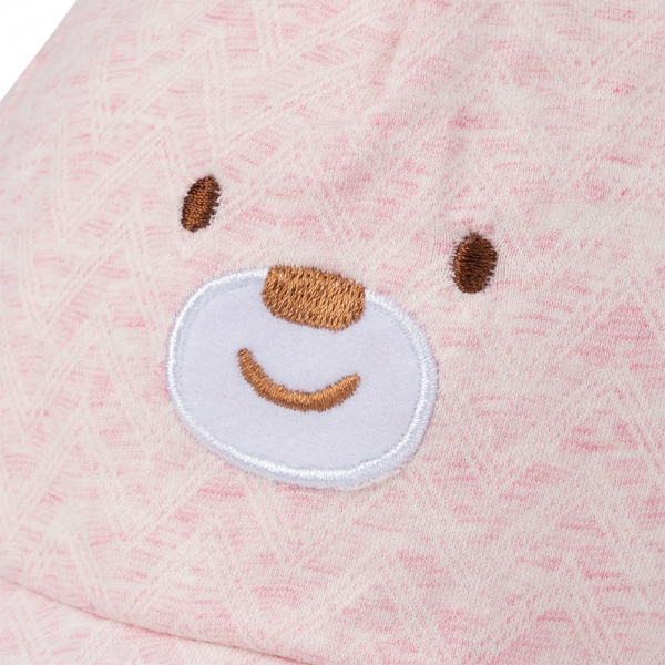 Nón em bé gái lưỡi trai Animo A2501_JK020 (46cm,Hồng)