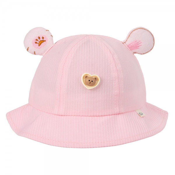 Nón em bé gái vành tròn Animo A2501_JK018 (44cm,Hồng)