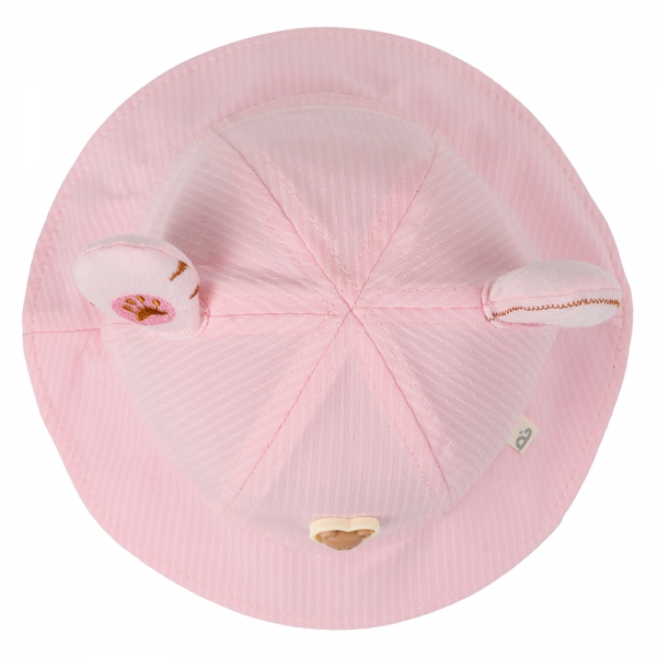 Nón em bé gái vành tròn Animo A2501_JK018 (44cm,Hồng)